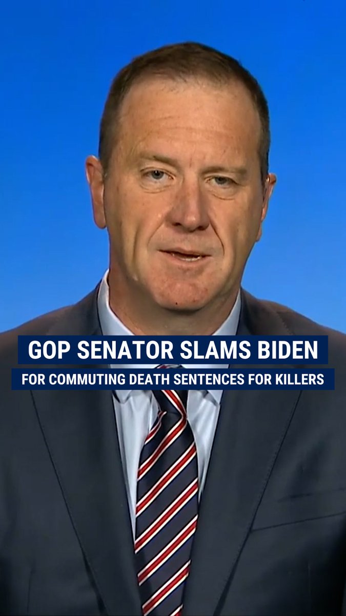 'TOTALLY NUTS!': Sen. Eric Schmitt (R-MO) slammed President Biden's decision to commute the sentences of 37 federal inmates, including mass murderers and child killers.