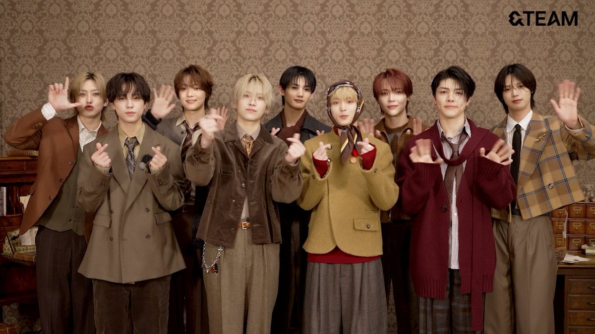『2025 &TEAM FANMEETING ‘&︎❤︎’』開催記念🫶✨ &TEAMよりメッセージが届きました💌🕊 公演の詳細はこちら 📍 #andTEAM #and_HEART