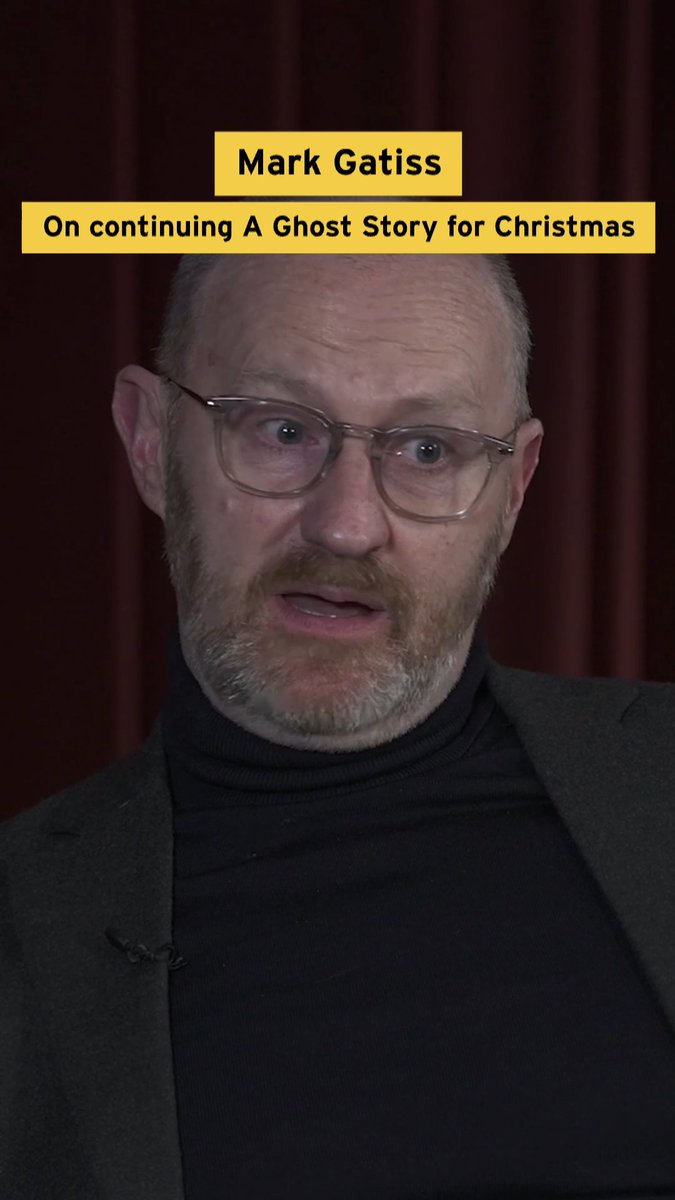 As Mark Gatiss 💙 returns with another chilling Ghost Story for Christmas, he opens up about the difficulty of making the show in the current TV landscape. #AGhostStory #MarkGatiss
