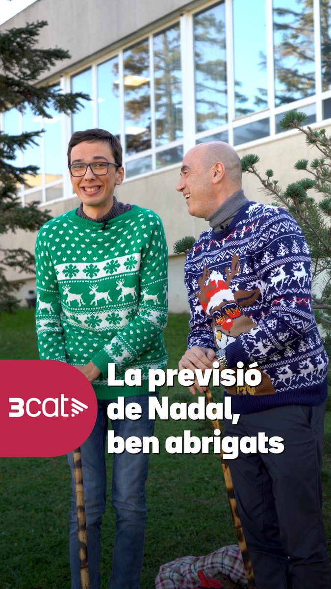 🎄 Només demanem al tió que ens cagui un jersei com el del Tomàs i el Gori 🙏 #ElTemps3Cat