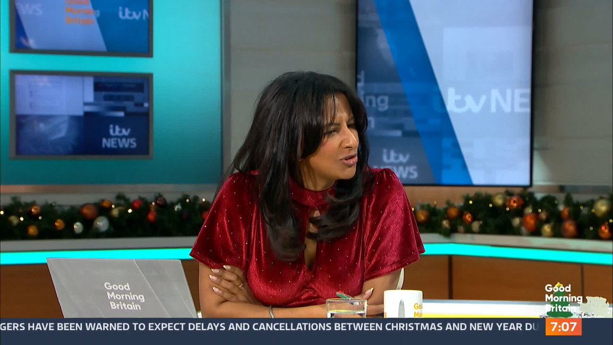 'It's a tough one this year.' Kate Garraway talks to Ed Balls and ranvir singh about her first Christmas without her husband Derek.