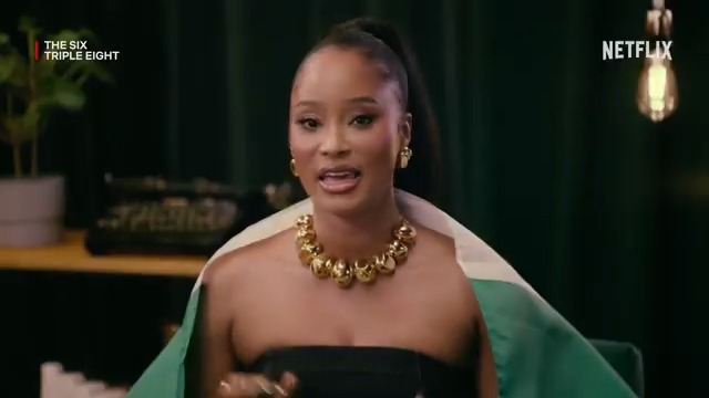 Pepi Sonuga who plays Elaine in #TheSixTripleEight is a Naija babe through and through. See her fav Naija things ❤️ 🇳🇬
