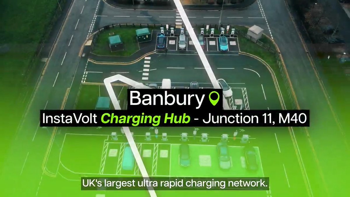 🔌 Today we've announced measures that will make it easier and cheaper to install electric vehicle chargepoints. With plans to install over 11,000 ultra rapid chargers between now and 2030, InstaVolt are working to help more drivers make the transition to electric 👇
