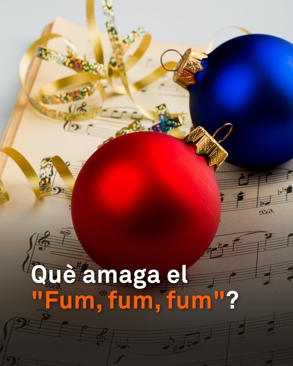 Us heu preguntat mai què vol dir el "fum, fum, fum" de la nadala? No té res a veure amb el fum de les xemeneies, sinó que ve del verb "fúmer", una manera refinada de dir "fotre". De fet, a Prats de Lluçanès cantaven "fot, fot, fot". D'allà va saltar al món