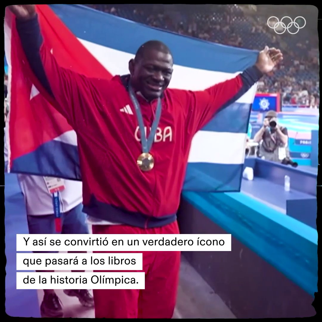 Los videos olímpicos más vistos de 2024 ✨ 5️⃣ | El cubano Mijaín López, la leyenda de la lucha grecorromana que conquistó París con su quinta medalla de oro consecutiva. 🥇🇨🇺🤼♂️ #JuegosOlimpicos #Paris2024