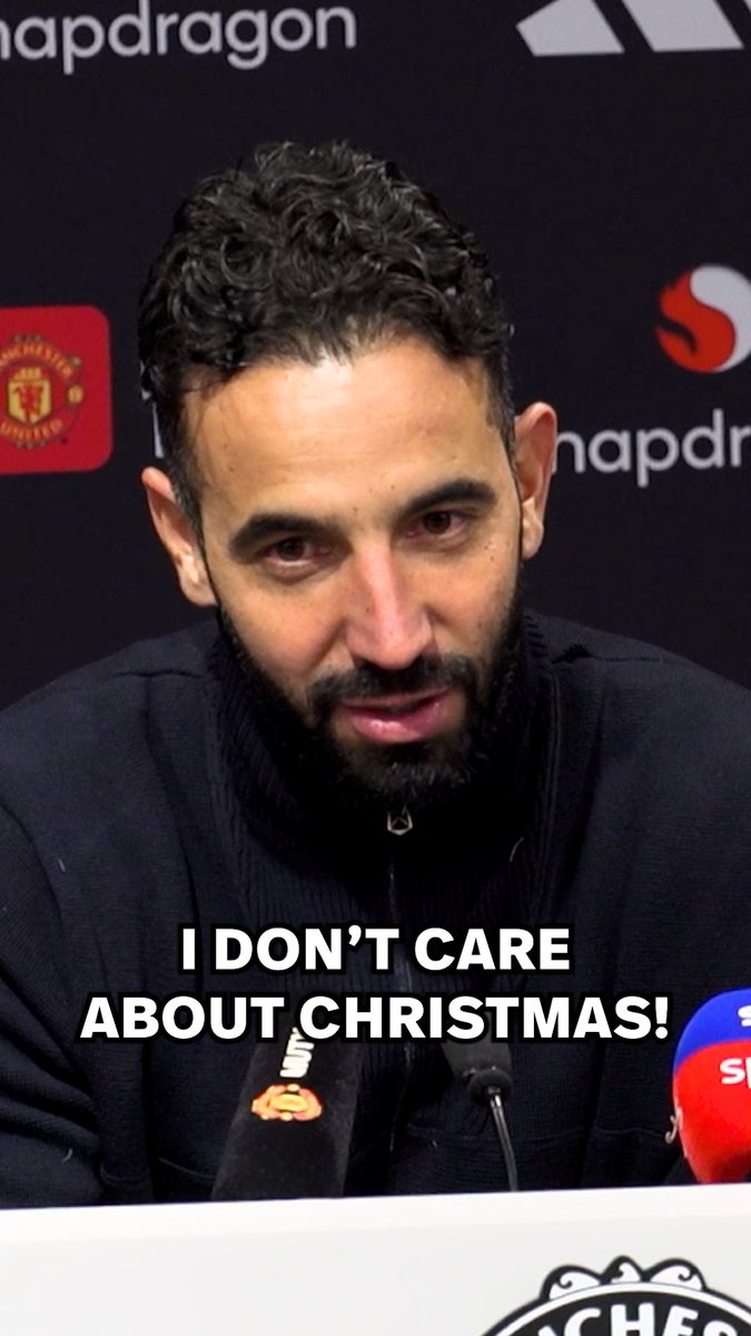 A foreign manager coming to the prem and acknowledging the fact they are very privileged in their position so not having a winter break doesn’t bother them? Pep & Klopp could learn a thing or two from Amorim👏👏👏