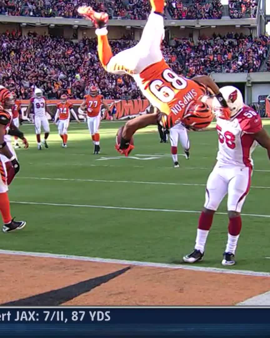 Há 13 anos, Jerome Simpson nos presenteava com um dos touchdowns mais INCRÍVEIS da história da NFL! 🤯