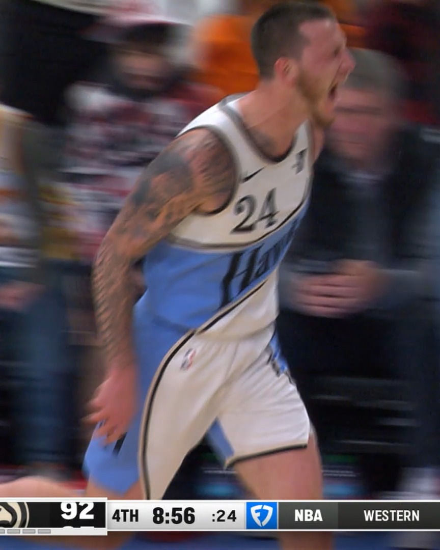 Garry Bird ballin' off the bench 🦅 25 PTS 🦅 7-8 3-PT FG Garrison Mathews x UPS