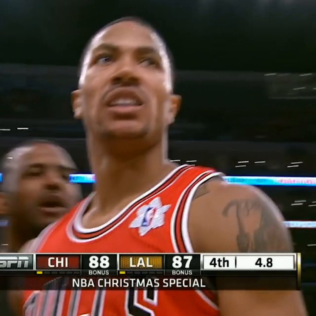 D Rose game winner on Christmas Day