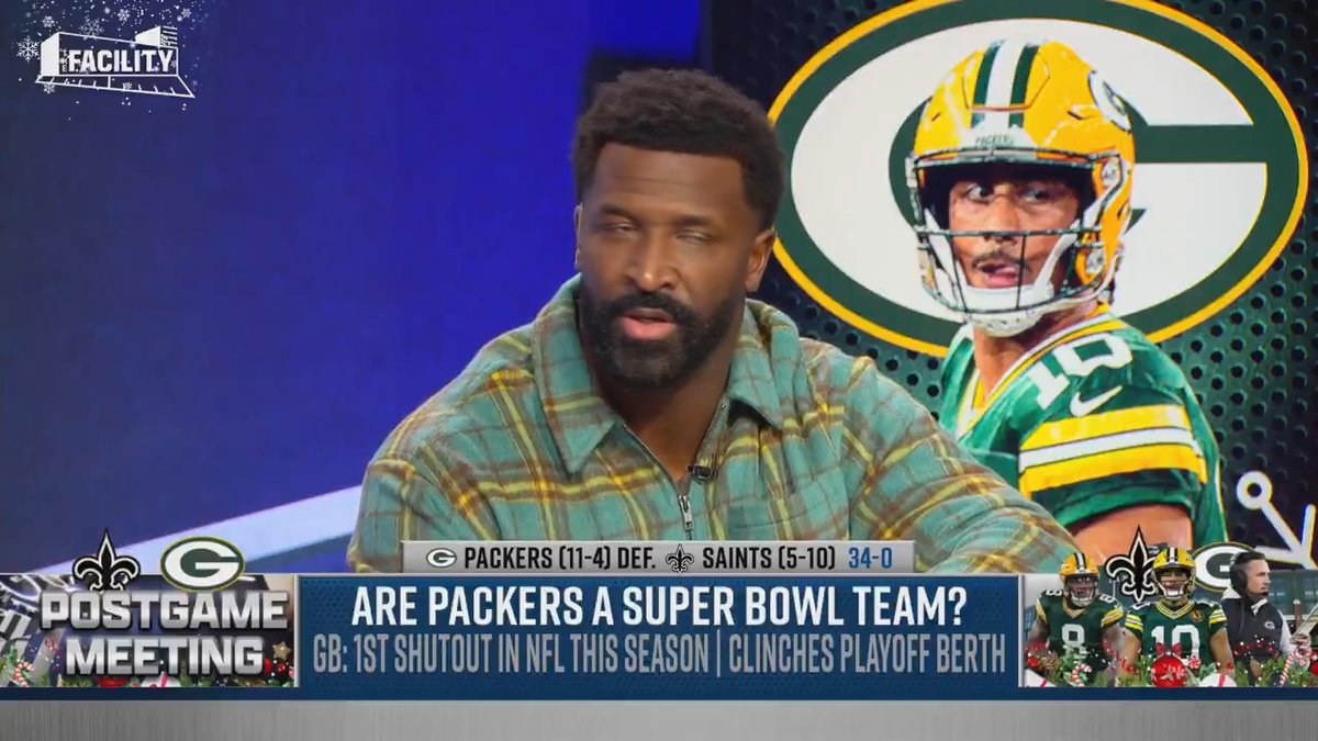 "We are built like the Eagles: running game and defense." James Jones believes his Packers can beat anyone in the playoffs 👀