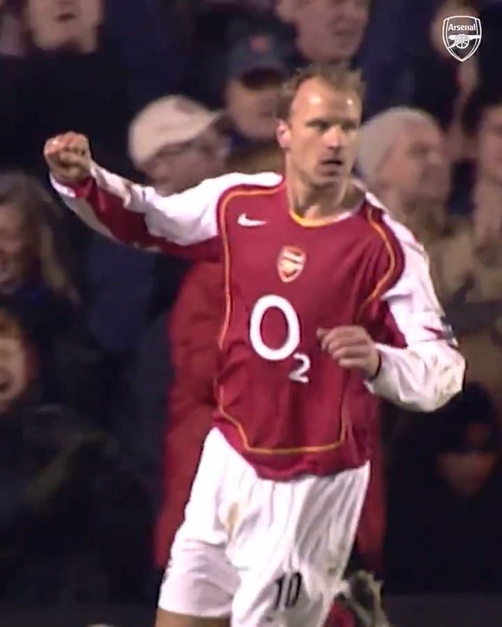 Here's Dennis Bergkamp being absolutely brilliant. Enjoy.