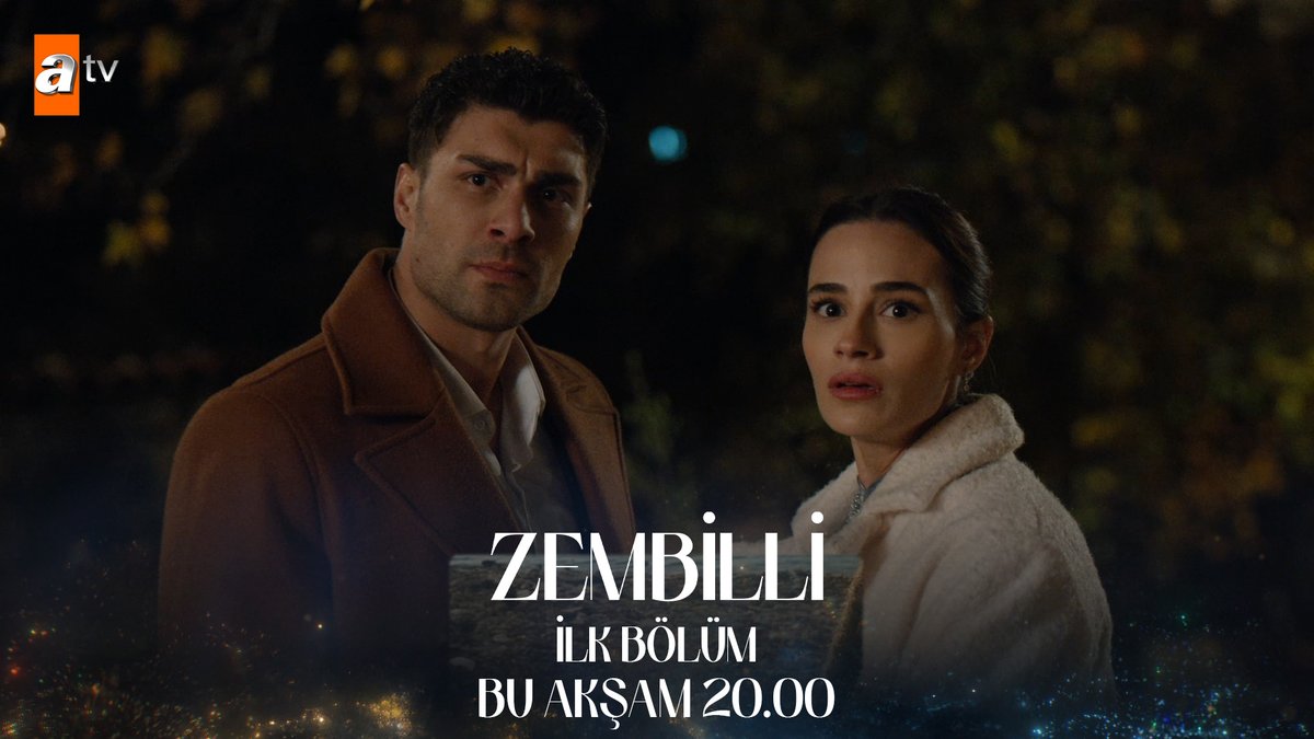 “İşin ucunda sevda var…” #Zembilli ilk bölümüyle 3 Ocak Cuma atv’de başlıyor. ✨ Zembilli