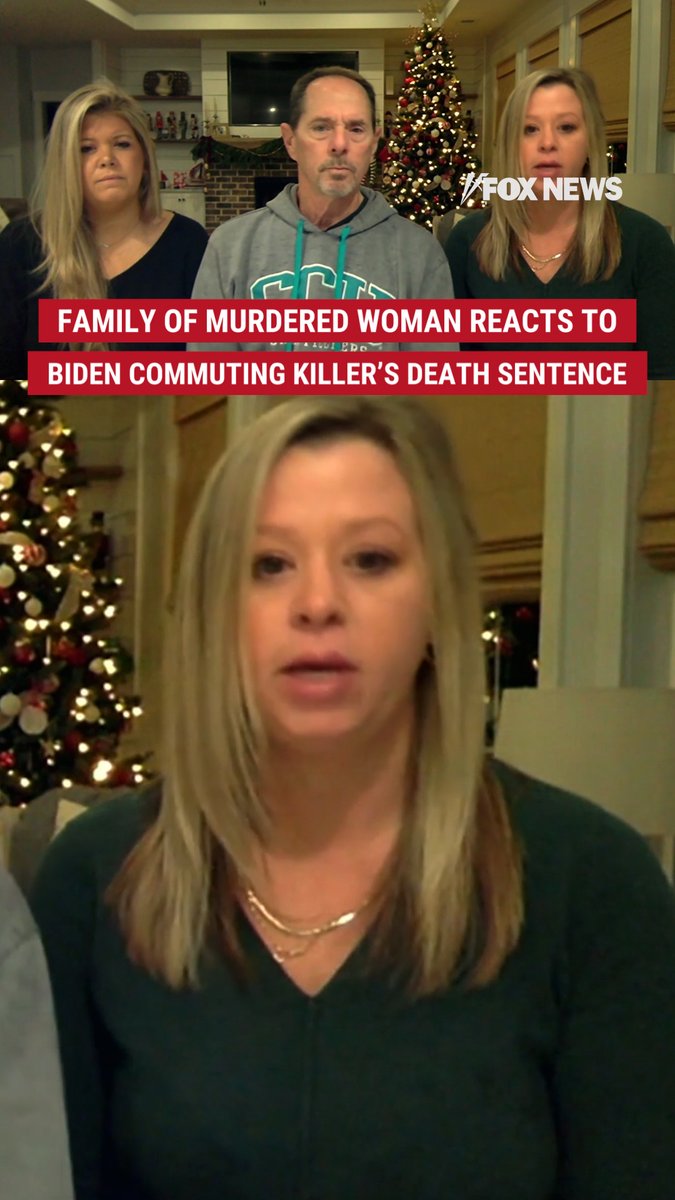 ‘HURT, FRUSTRATED AND ANGRY’: Donna Major’s husband and daughters spoke to @ FOX and Friends about their frustration and anger towards President Biden for commuting death sentence of the man who murdered the beloved wife and mother.