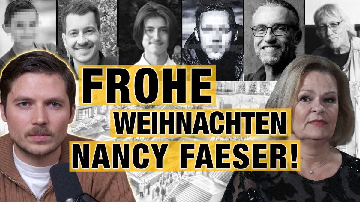 Nach der AfD-Kundgebung in Magdeburg gibt Nancy Faeser ein Interview. Die Instrumentalisierung der AfD sie "Widerwärtig" Widerwärtig ist es, die deutsche Bevölkerung NICHT zu schützen. Abschiebungen und Grenzkontrollen hätten dieses Jahr Leben gerettet. Auch in Magdeburg.