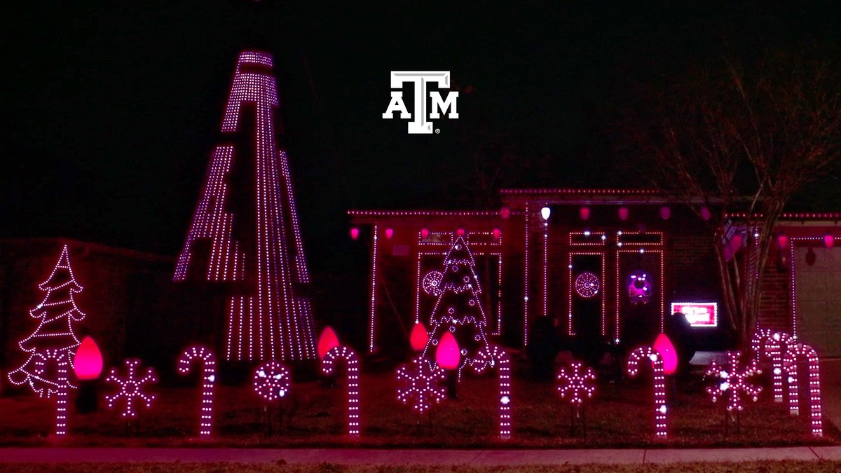 More than 12,000 lights and one unforgettable War Hymn. 📯 You'll want the sound on, Ags.