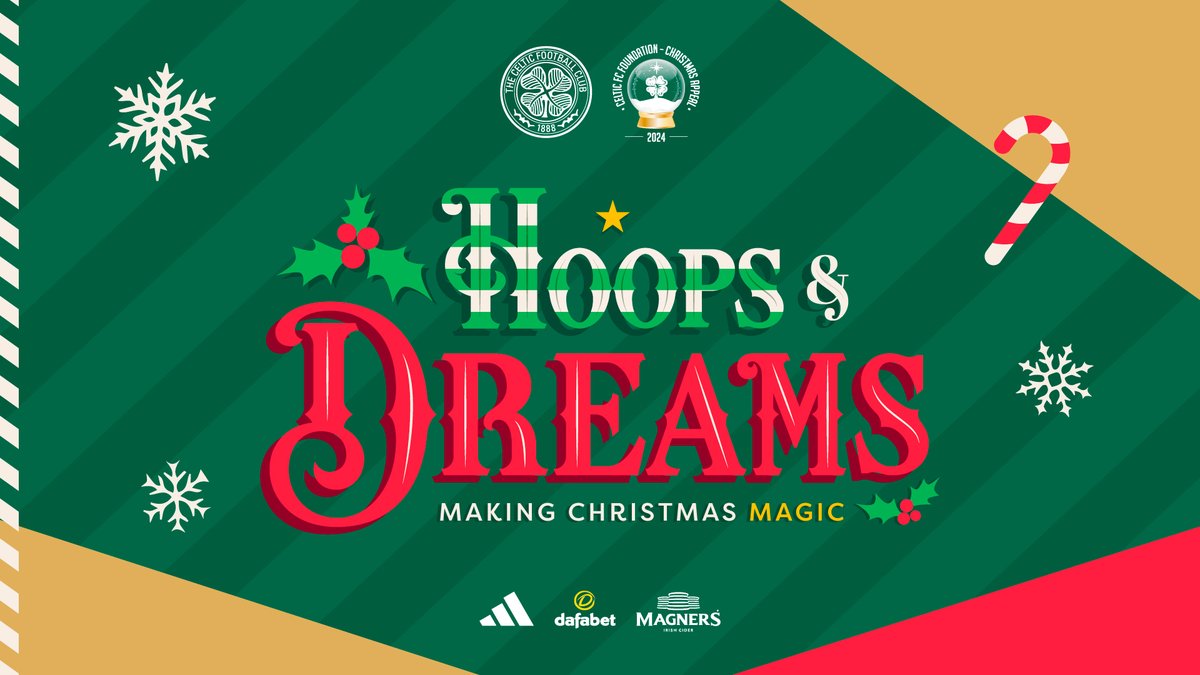🎄 Merry Christmas, Celts! From Everyone at Celtic Football Club #HoopsAndDreams🍀