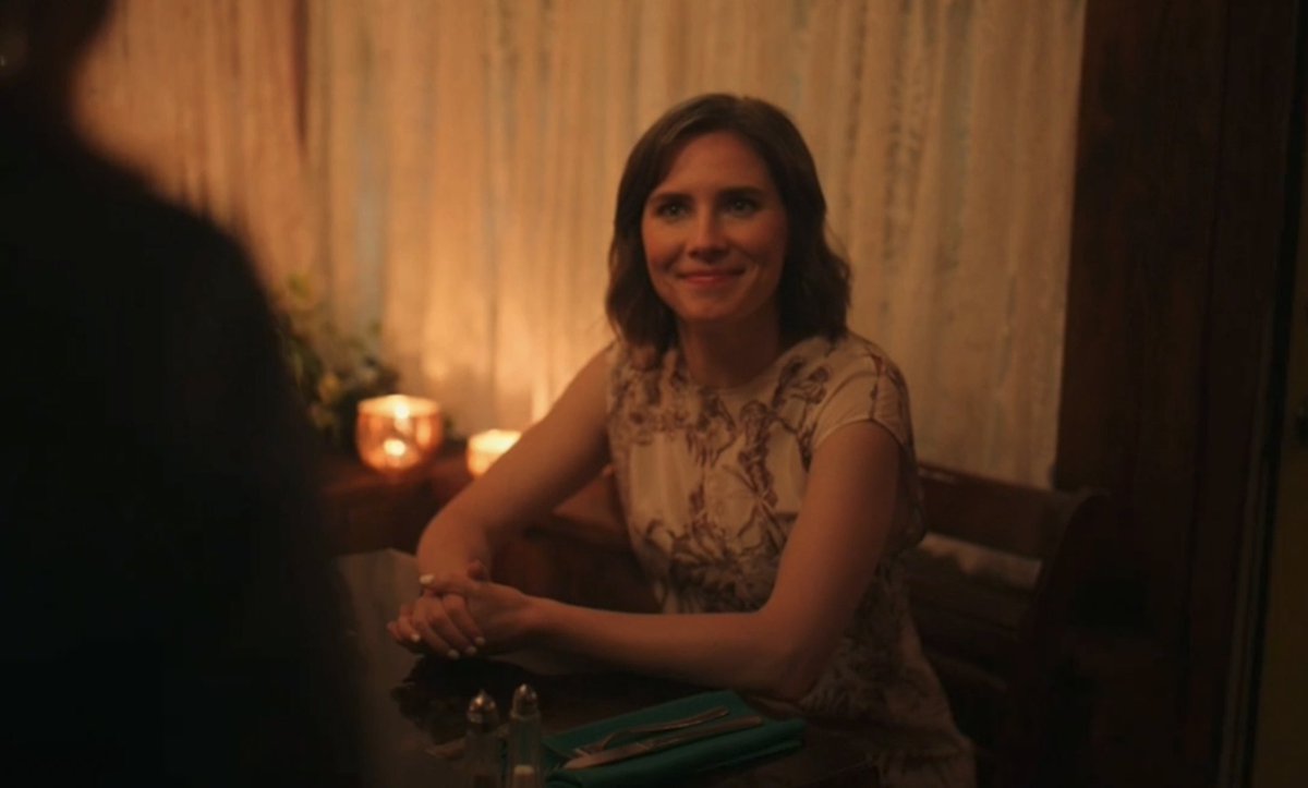 Amanda Knox playing herself on Peacock's Laid wins the award for most unexpected cameo of 2024