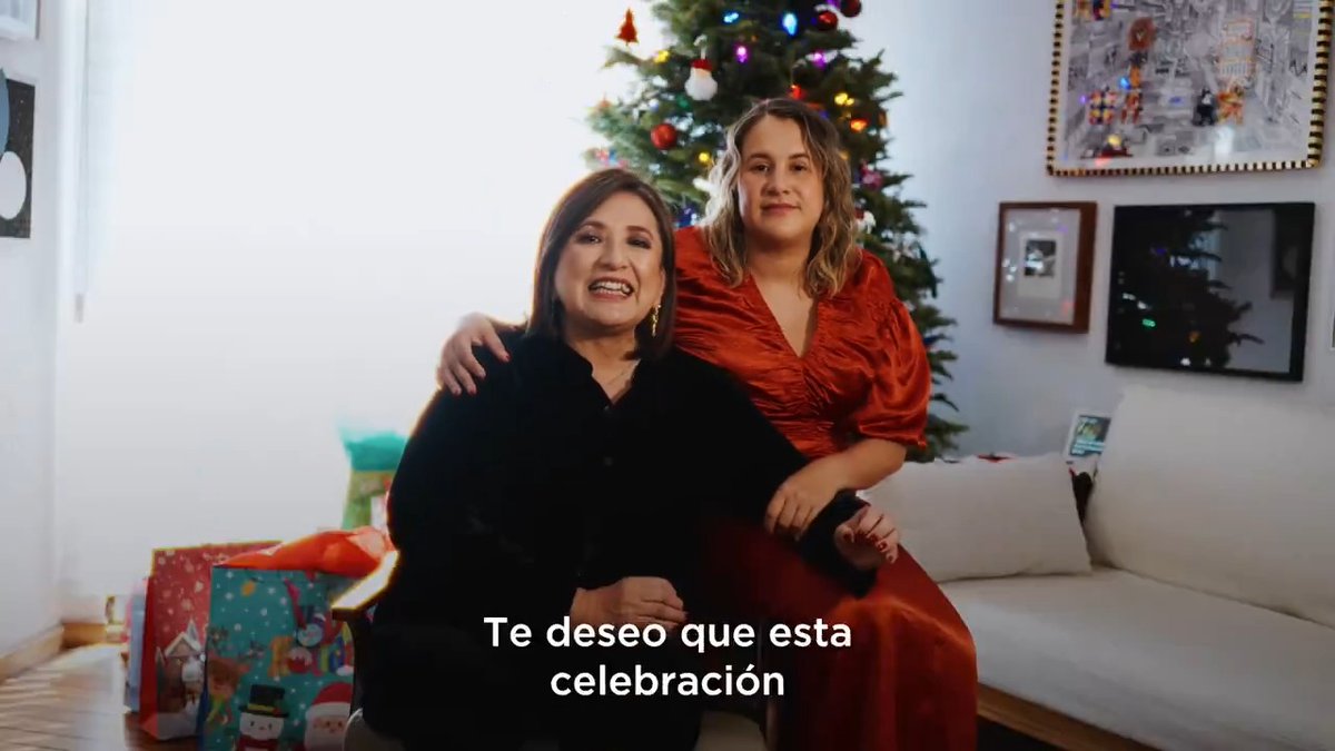 Deseo que esta noche nuestros hogares se llenen de alegría y amor. ¡Feliz Noche Buena! ¡Feliz Navidad! 🎄