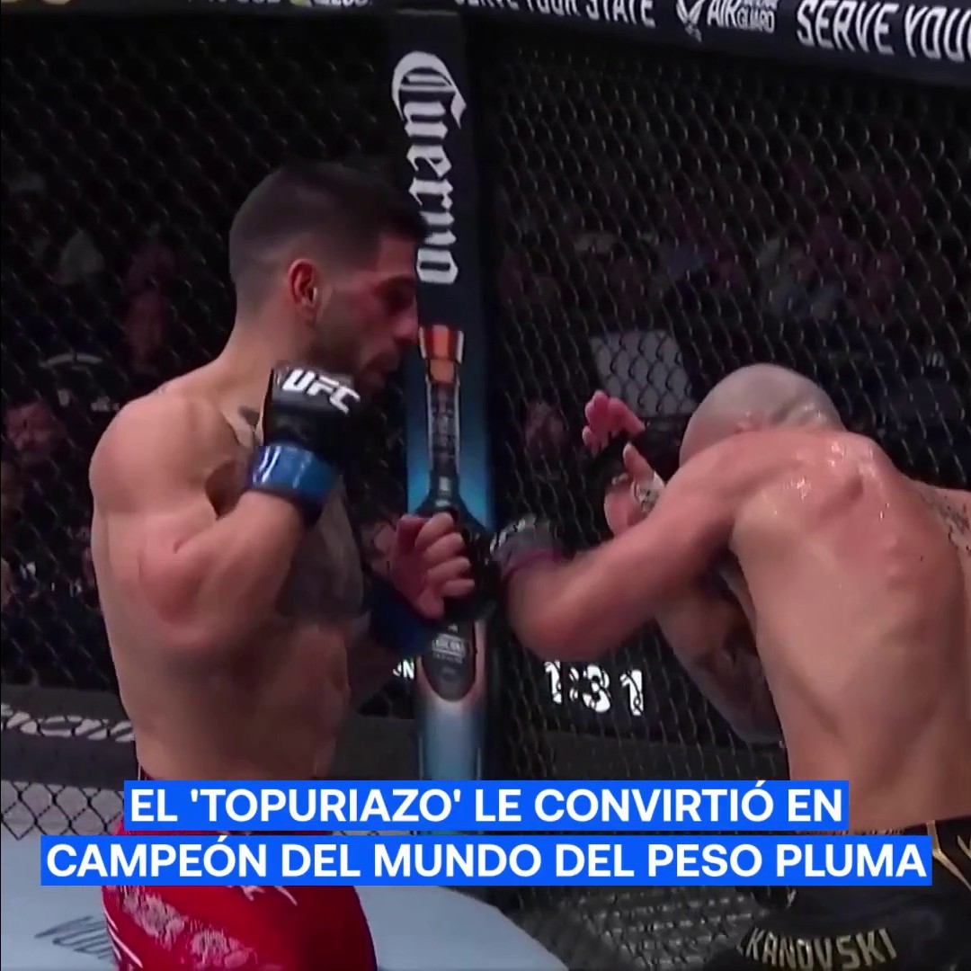 👊🏻 El 𝐢𝐧𝐨𝐥𝐯𝐢𝐝𝐚𝐛𝐥𝐞 2⃣0⃣2⃣4⃣ de Ilia Topuria 🫡 Campeón y primera defensa ante dos mitos para convertirse en leyenda #UFCEurosport #UFCMax