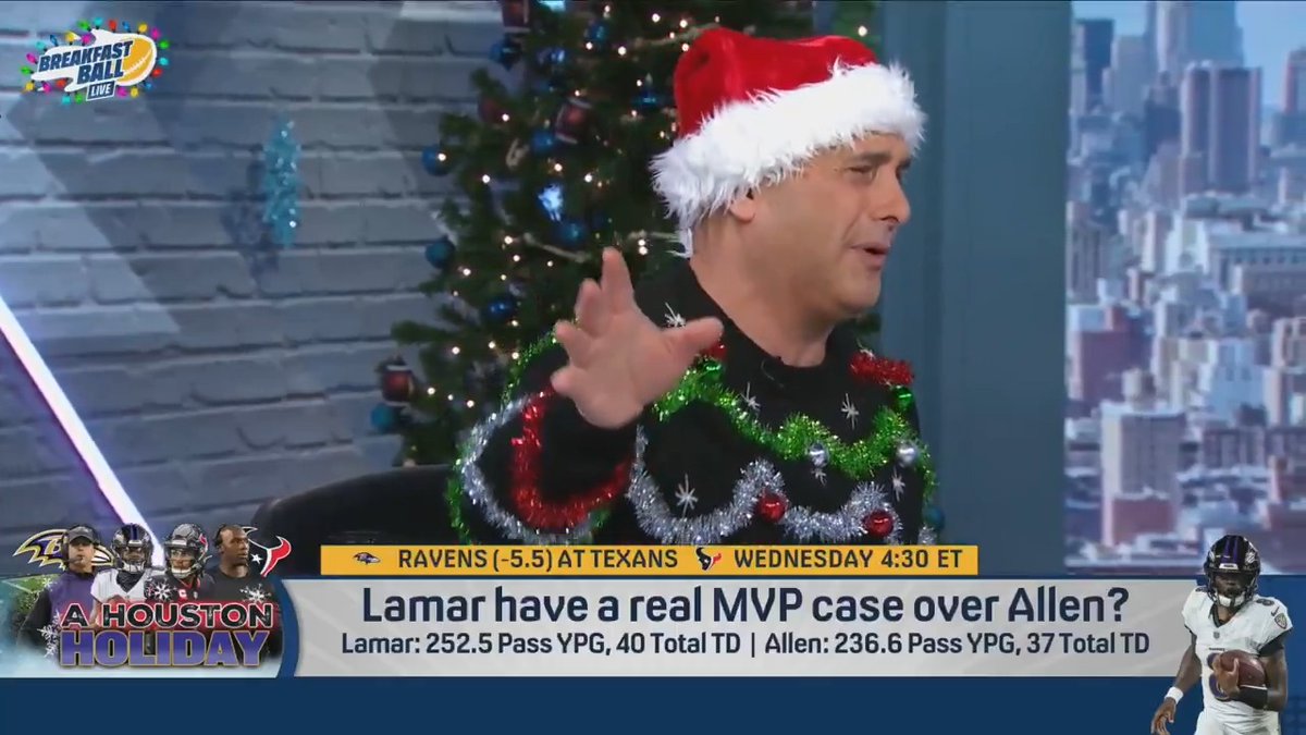Craig Carton says the Lamar Jackson vs. Josh Allen MVP race is like Nikola Jokic vs. Joel Embiid where Embiid won “There is no argument to be made that Lamar Jackson is not the MVP of the league. We’re formulating arguments for the sake of arguing”