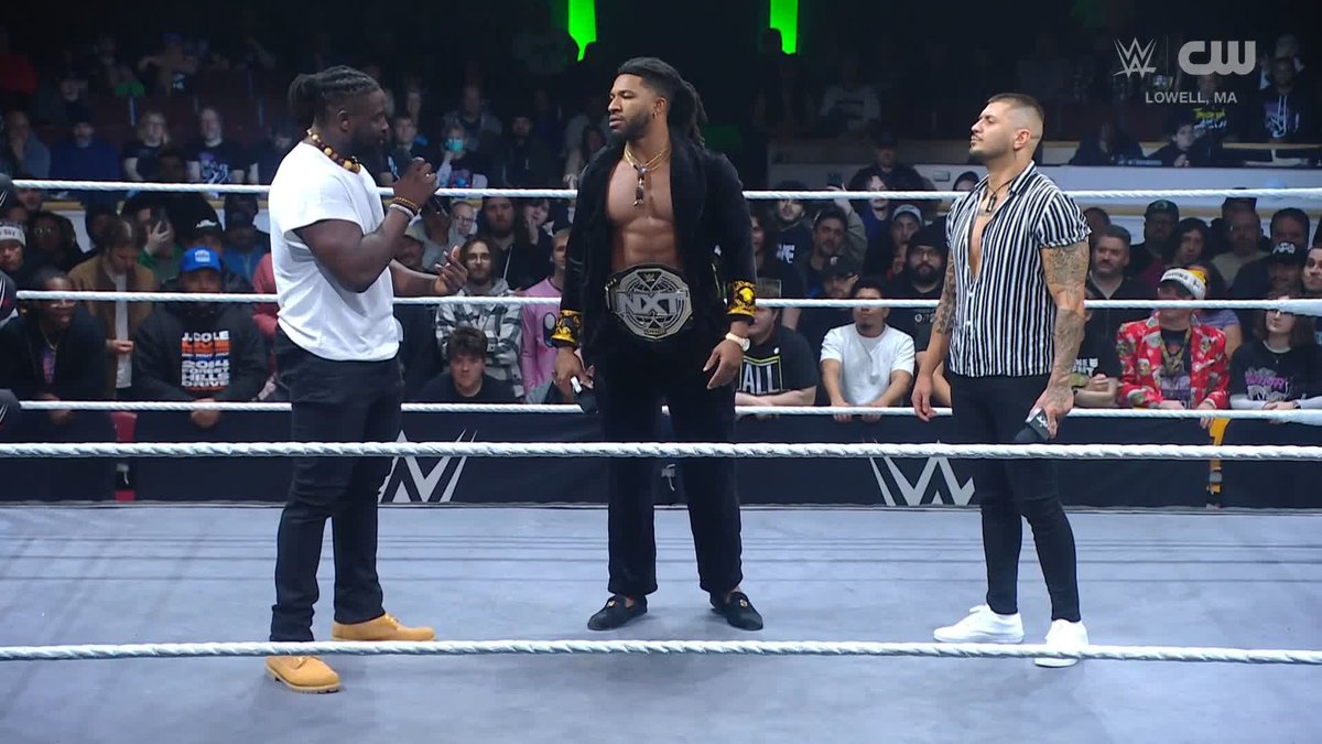 "We're gonna make this a Triple Threat Match." Trick Williams wants to prove all the doubters and haters wrong, but is this the right move for the champ? 👀 #WWENXT