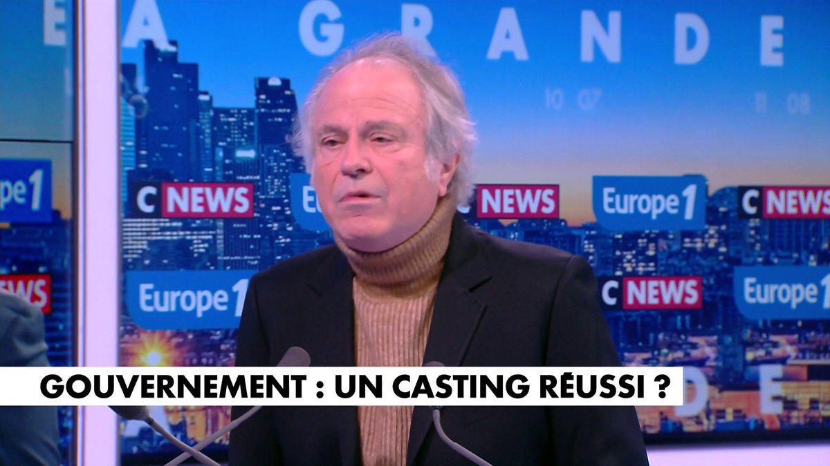 Franz-Olivier Giesbert revient sur la nomination de Manuel Valls au sein du gouvernement de François Bayrou : «Manuel Valls est une personnalité courageuse», dans #LaGrandeInterview