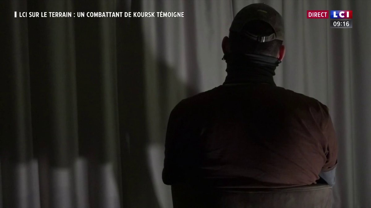 🔴 Exclu LCI - Un soldat ukrainien raconte l'enfer de Koursk 💬 "On laisse les corps des nôtres sur place, personne ne va les chercher... On dit que l'on n'est pas comme les Russes, mais nous faisons pareil."