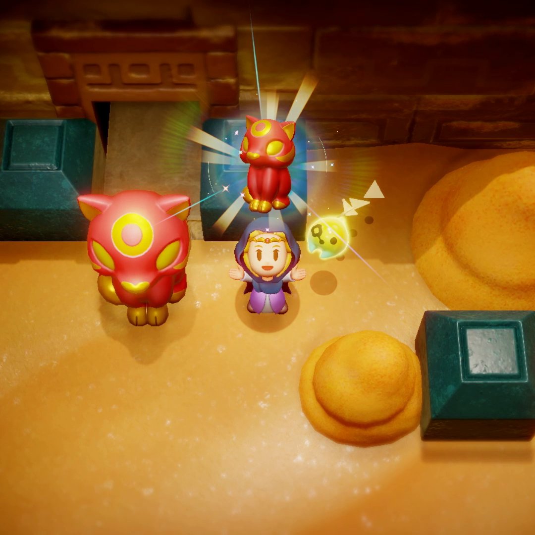 Vous réagissez aussi comme ça quand vous recevez un cadeau ? #Zelda #EchoesOfWisdom
