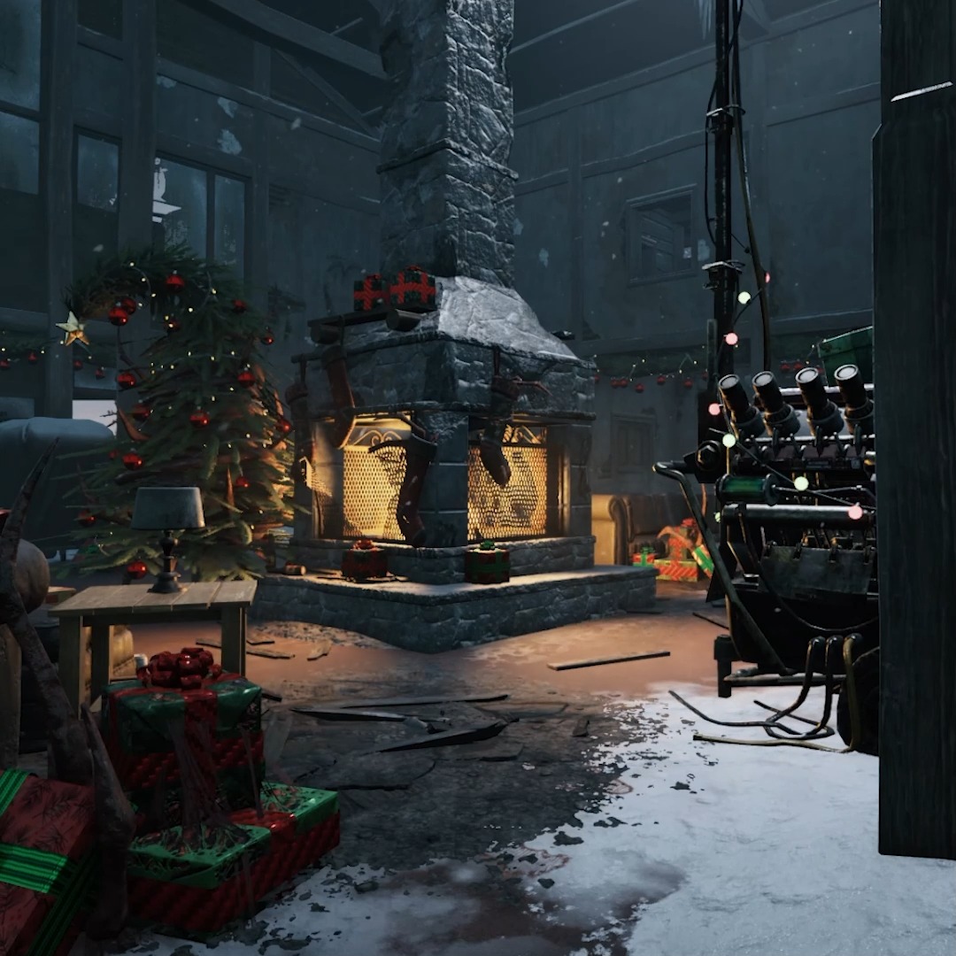 Happy Holidays from the whole Dead by Daylight team 🎄 Don't forget to grab your login reward of Bloodpoints, Iridescent Shards and Rift Fragments today 🎁