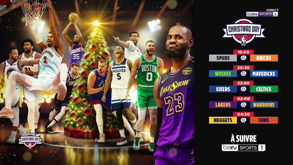[📺 LIVE] 🏀 #NBA 🤩 Cinq affiches de folie à suivre dès 18H ! #NBAextra