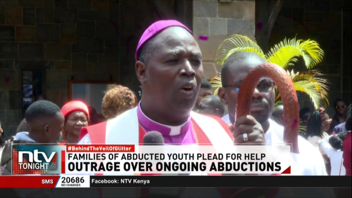 Outrage Over Ongoing Abductions Jackson Ole Sapit: We want to call a stop to the abductions. These are acts of darkness. They are not acts of the light. Religious leaders express concerns over the wave of abductions in the country. #NTVTonight ROSE WANGUI Zainab Ismail
