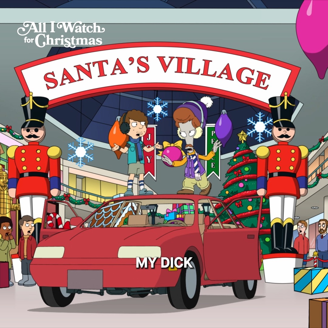 Finally, a Christmas song that truly encapsulates the season #AllIWatchForChristmas