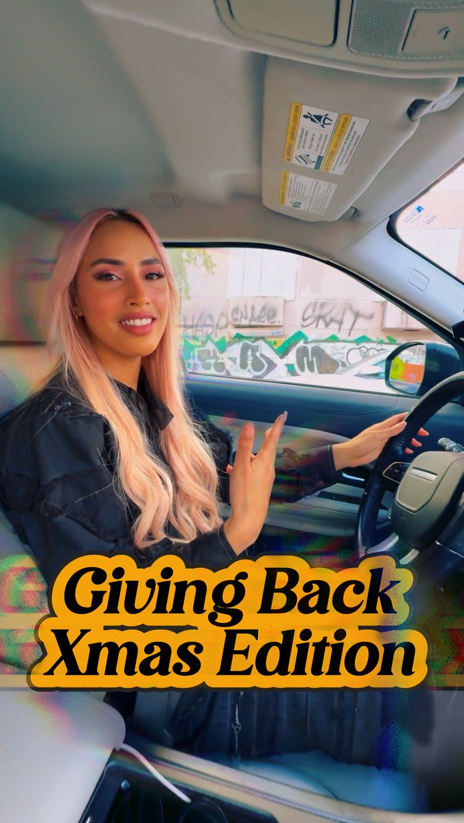 one of my holidays highlights (call me ms. santa?) giving back we’re so lucky when was the last time you did something great for someone else? 🎄