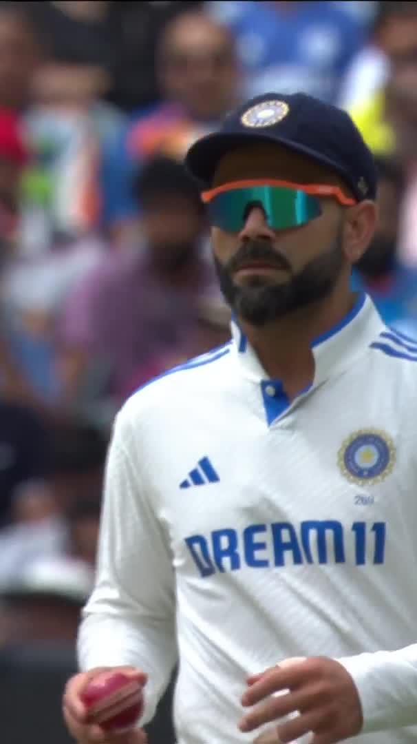Virat Kohli and Sam Konstas exchanged a heated moment on the MCG. #AUSvIND