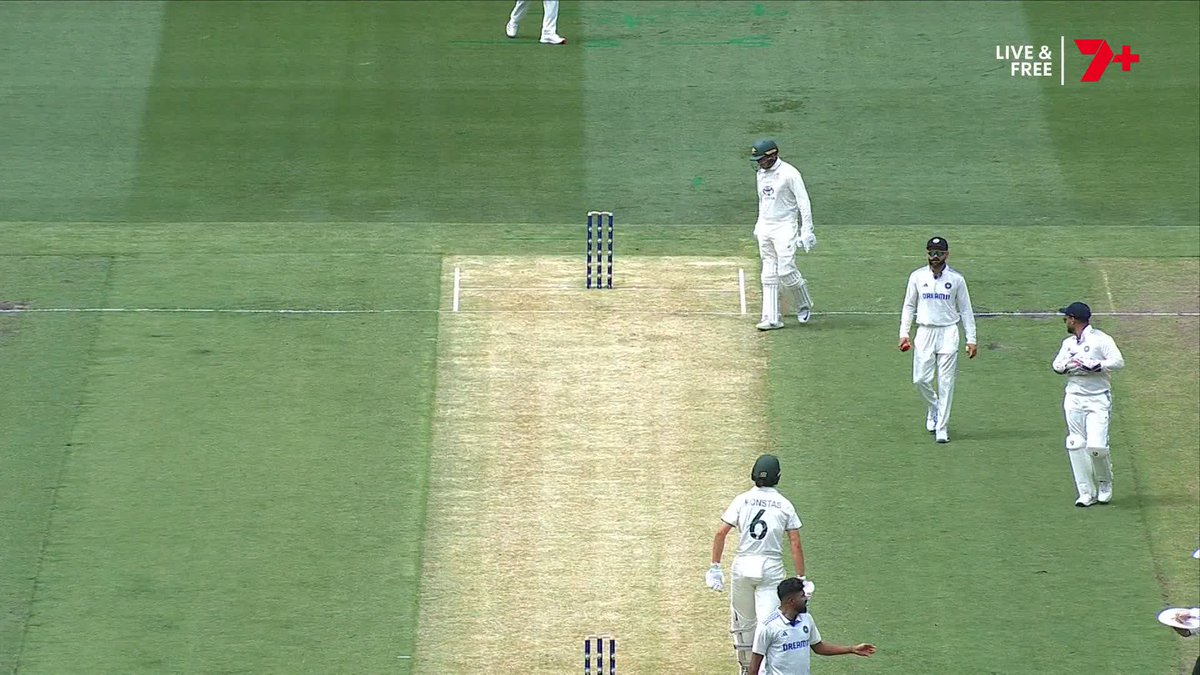 "Have a look where Virat walks. Virat's walked one whole pitch over to his right and instigated that confrontation. No doubt in my mind whatsoever." - Ricky Ponting #AUSvIND