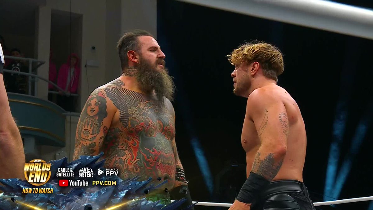 You can’t just CHOP Brody King like that and not expect a receipt! Watch #AEWDynamite on TBS! Will Ospreay • ウィル・オスプレイ | @BrodyXKing