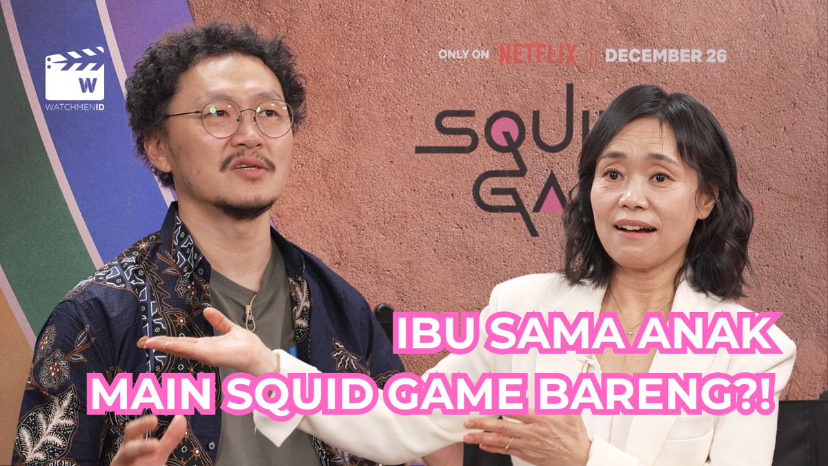 Ngobrol bareng Yang Dong-Geun &amp; Kang Ae-Shim, karakter Ibu dan Anak yang terlibat di SQUID GAME 2! Anyway, terima kasih Netflix Indonesia yang sudah memberi kami kesempatan ini ❤️ #SquidGame2