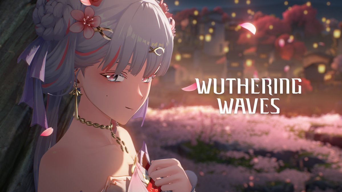 Wuthering Waves Outfit Showcase | Jinhsi — Peach Blossom "Now that spring returns, who will share it with me? The peach blossom's beauty longs for eyes that see." Vocal: Yue Jiang Jinhsi's Premium Outfit is coming soon! #WutheringWaves
