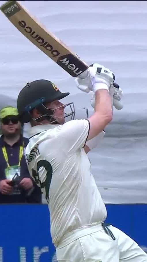 When Steve Smith starts hitting sixes in Test cricket, you're in trouble 🥵 #AUSvIND #tapmad #DontStopStreaming #CatchEveryMatch