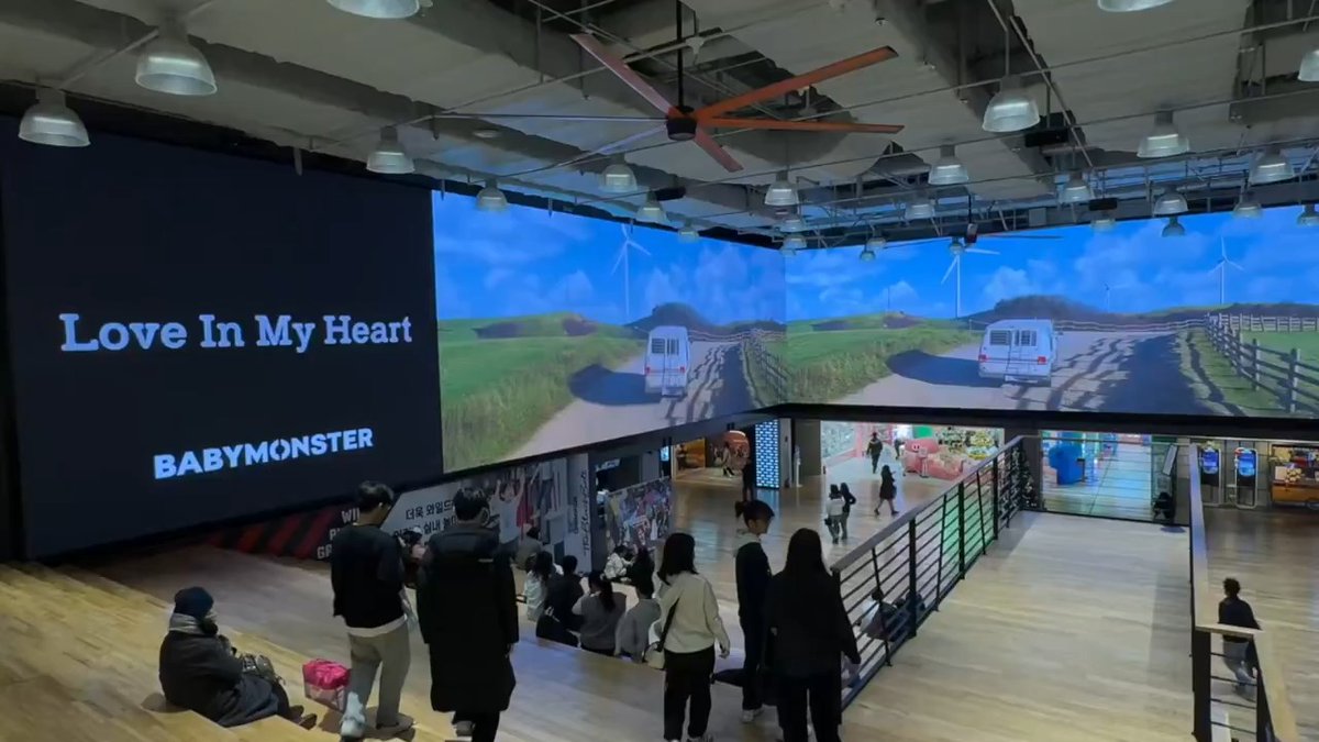 #BABYMONSTER ‘Love In My Heart’ M/V @ MEGABOX COEX &amp; SEONGSU 💕NOW ON YOUTUBE💕 : #베이비몬스터 #1stFULLALBUM #DRIP #LoveInMyHeart #MV #YG