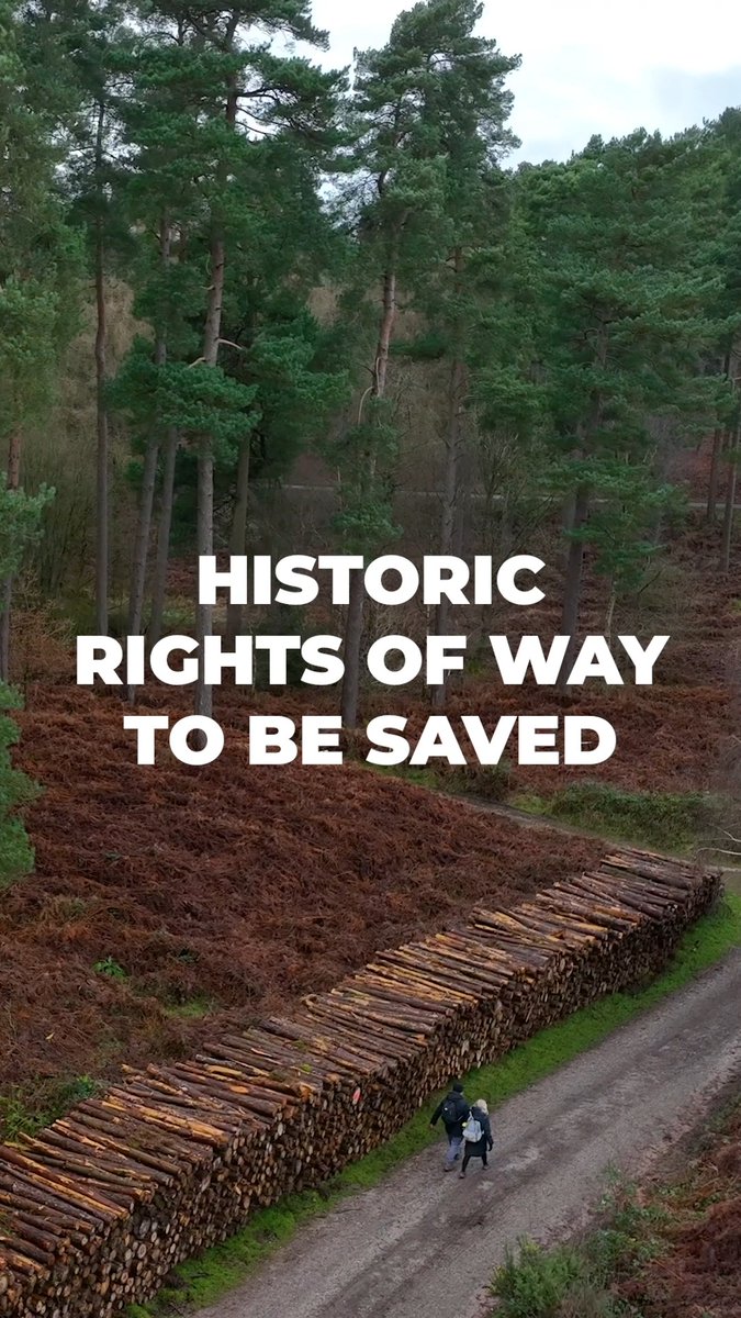This Government is saving thousands of miles of paths and bridleways. Read more: #AccessToNature #BoxingDay