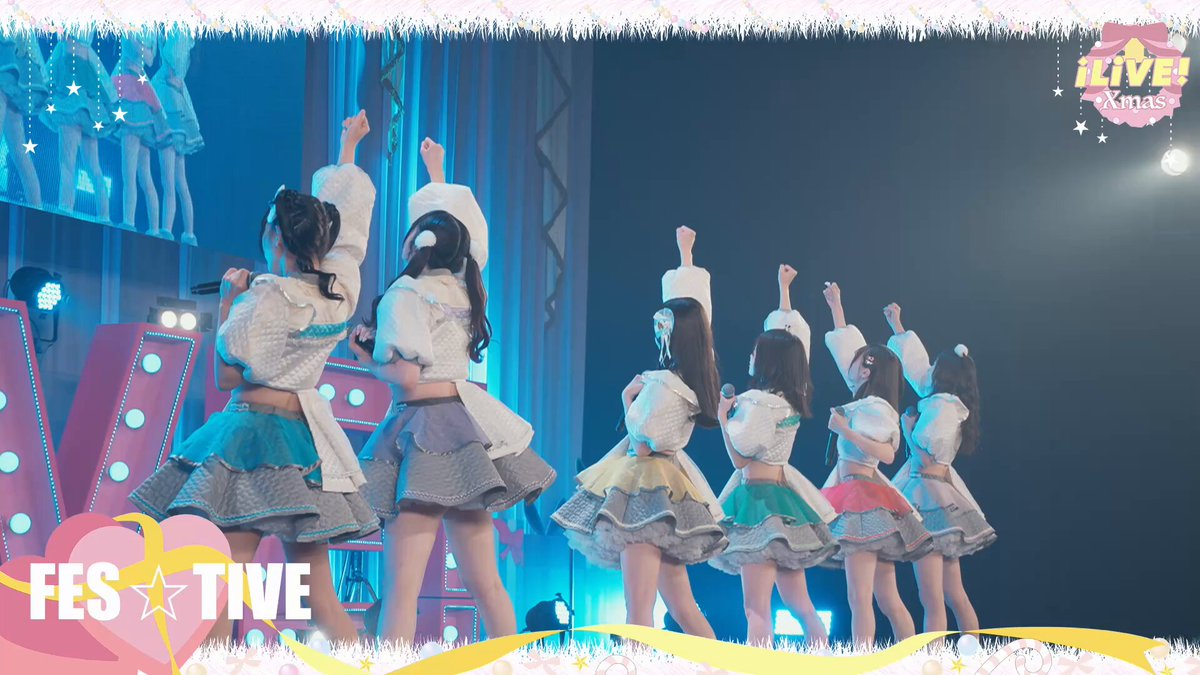 【 iLiVE! Xmas 】 19組目は、FES⭐︎TIVE のみなさんです🎅🏻💗 【 FES☆TIVE(8/27.28赤レンガスプラッシュ祭) 】 『メリクリわっしょい🎅🏻』 #FESTIVE #iLiVE