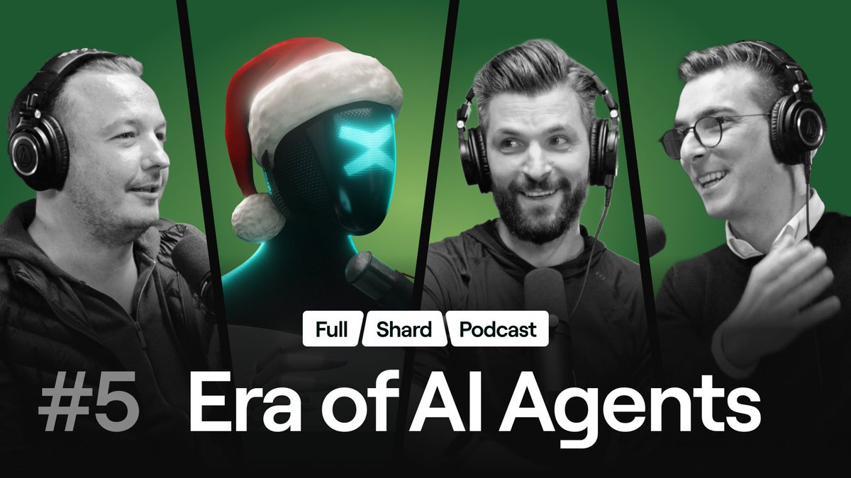 Full Shard: Ep 5 - Era of AI Agents Autonomous AI meets blockchain & web3. Bullish 2025 outlook for builders, crypto and next-gen tech. Signals and alpha from Beniamin Mincu |🇺🇸/acc Lucian Mincu Lucian Todea 🔥 00:00 - AI banter 04:54 - Updates from the space 22:45 - AI Agents 45:41 - Blockchain x AI 50:09 - AI16Z & Eliza 55:09 - Agents on MVX & Growth Games 1:08:20 - 2025 bullish thesis
