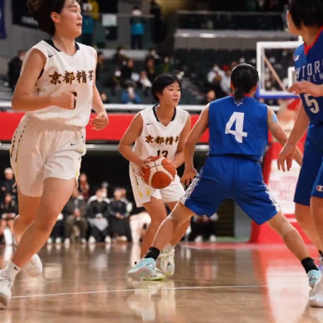 スーパールーキーの1on1⚔️ 京都精華学園#13 満生 小珀（1年｜SG｜166cm） 12 PTS｜3 REB #ウインターカップ #高校バスケ