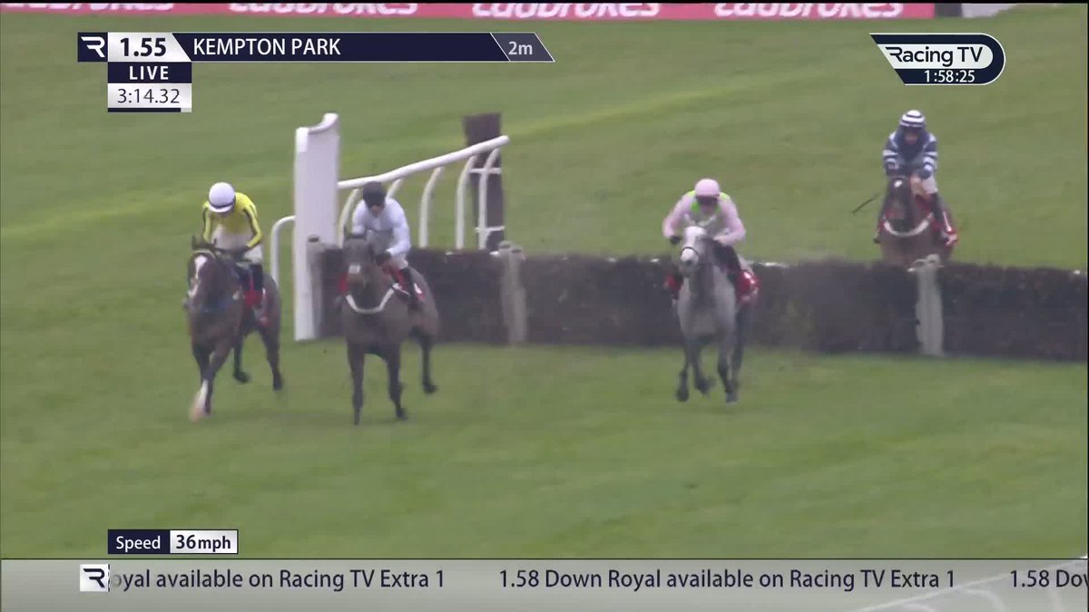 He's BACK 😍 The mighty Constitution Hill returns from a year off the track to become the first-ever three-time winner of the Grade 1 Christmas Hurdle. The best Christmas present Nicky Henderson could have asked for. Ladbrokes