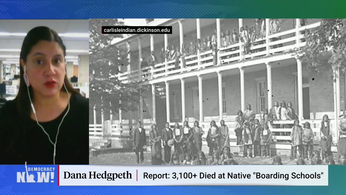 More than 3,100 Indigenous students died at boarding schools in the United States between 1828 and 1970 — three times the number of deaths reported earlier this year by the Department of Interior, according to a new investigation by Dana Hedgpeth and the The Washington Post team.