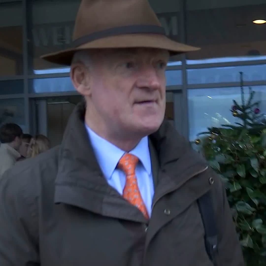 🗣️ "The minute the tape went up, I thought she hasn't turned up today." Willie Mullins on Lossiemouth 👇🏻