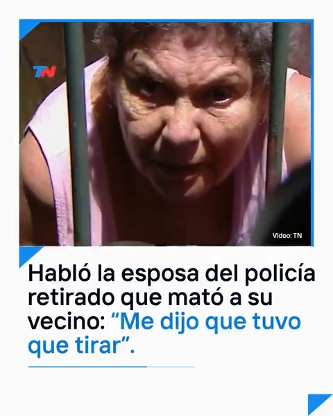 Liliana, la esposa de Rafael Horacio Moreno reveló la conversación que tuvo con su marido luego de que asesinara a Sergio Díaz en medio de una discusión.