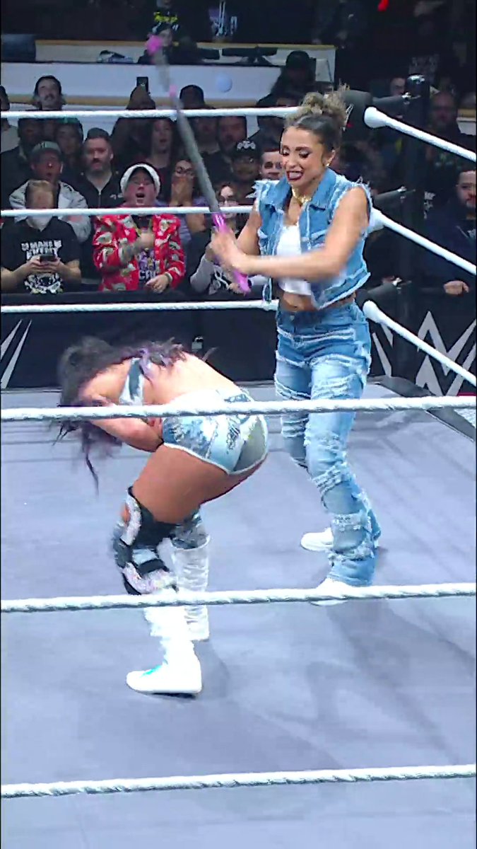This is a side of Kelani Jordan we've never seen before 😳 #WWENXT