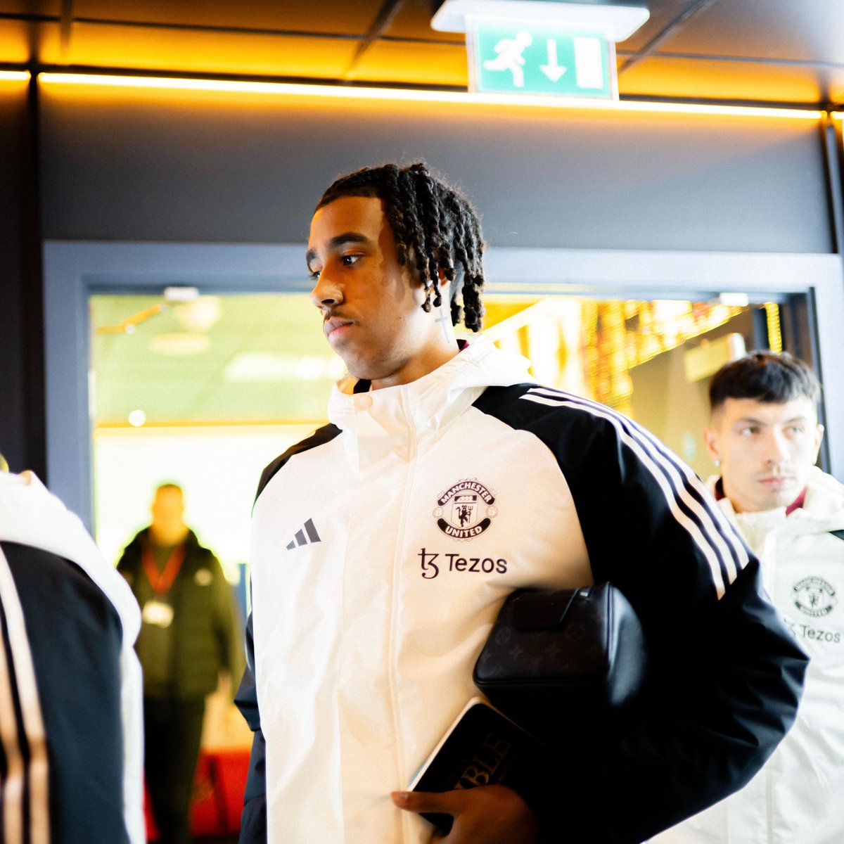Here with a job to do 🫡 #MUFC || #WOLMUN